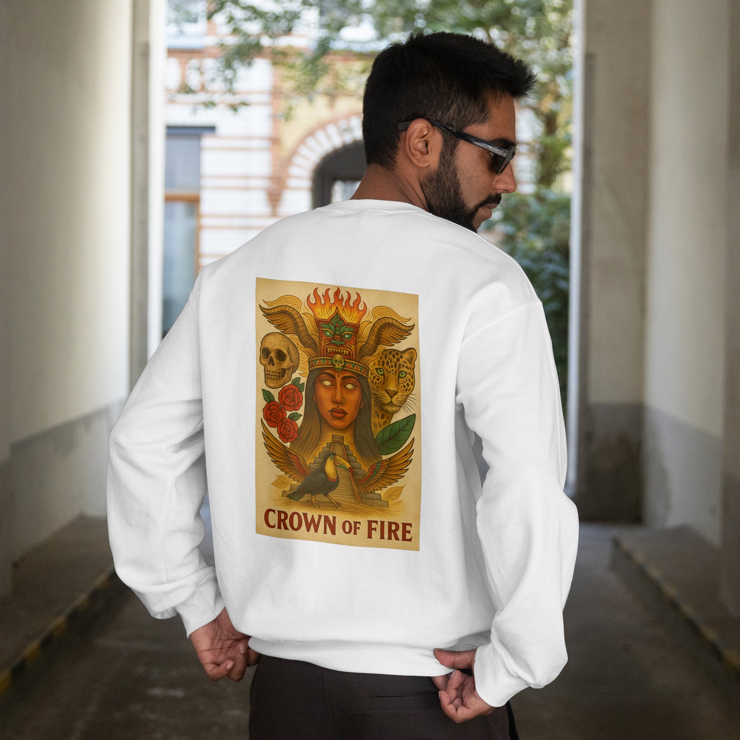 Cheeky Co 'Crown Of Fire' Crew Neck